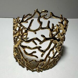 BCBG Max Azira gold coral reef bracelet